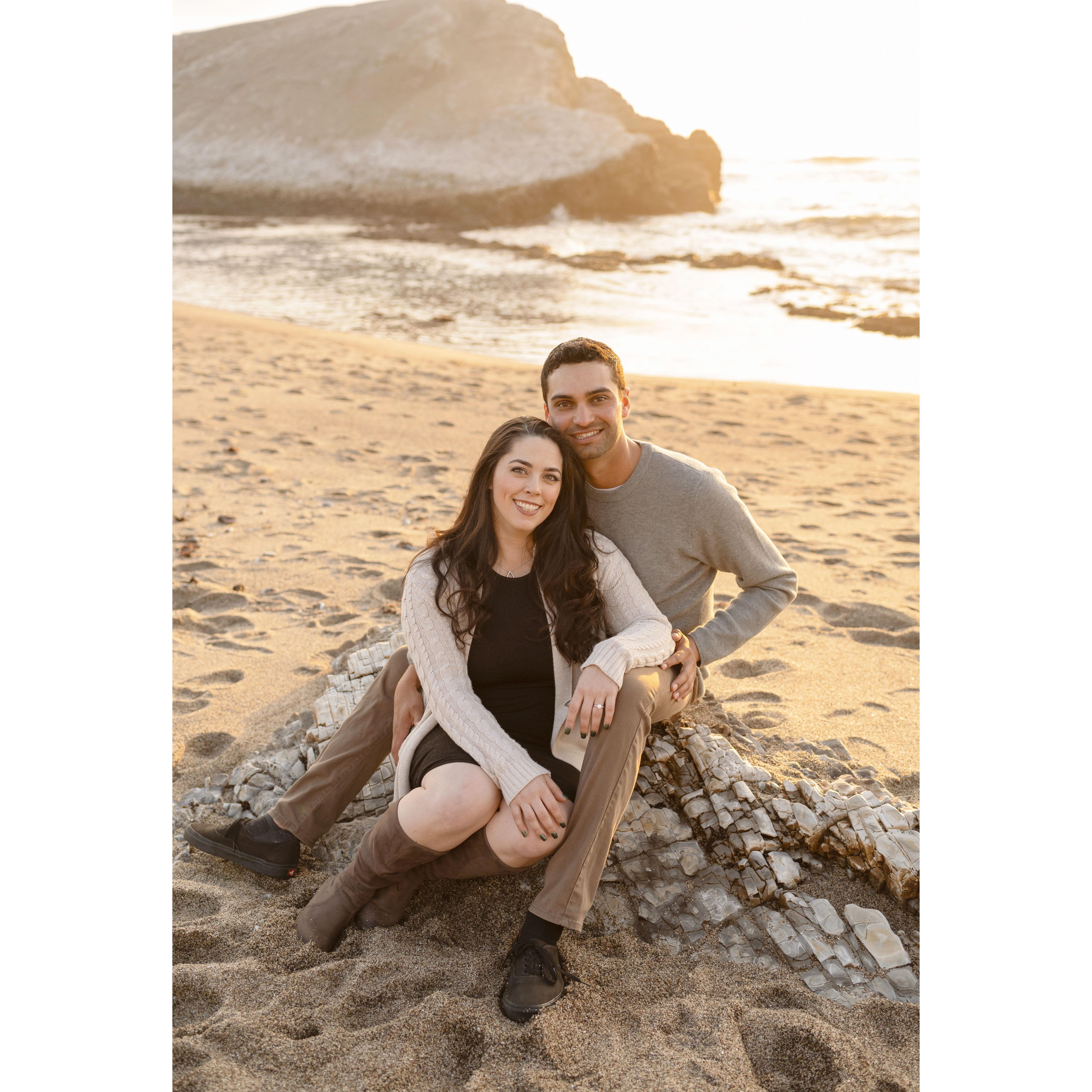 Greyhound Rock Beach by Michelle Alena Magnoli Photography