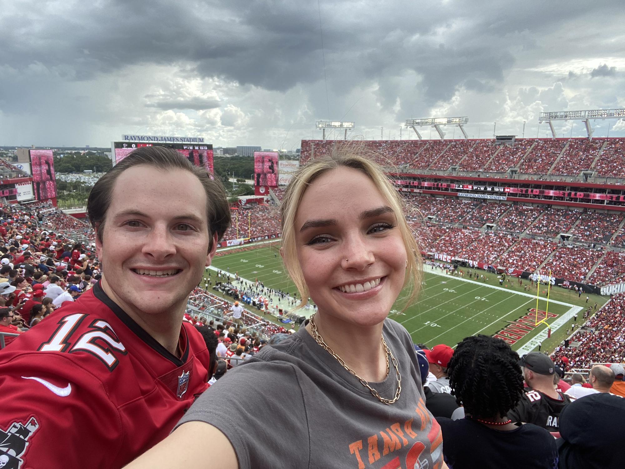 Buccaneers game in Tampa (September 2021)