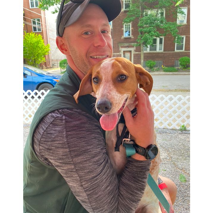 Danny and Audi pup.
