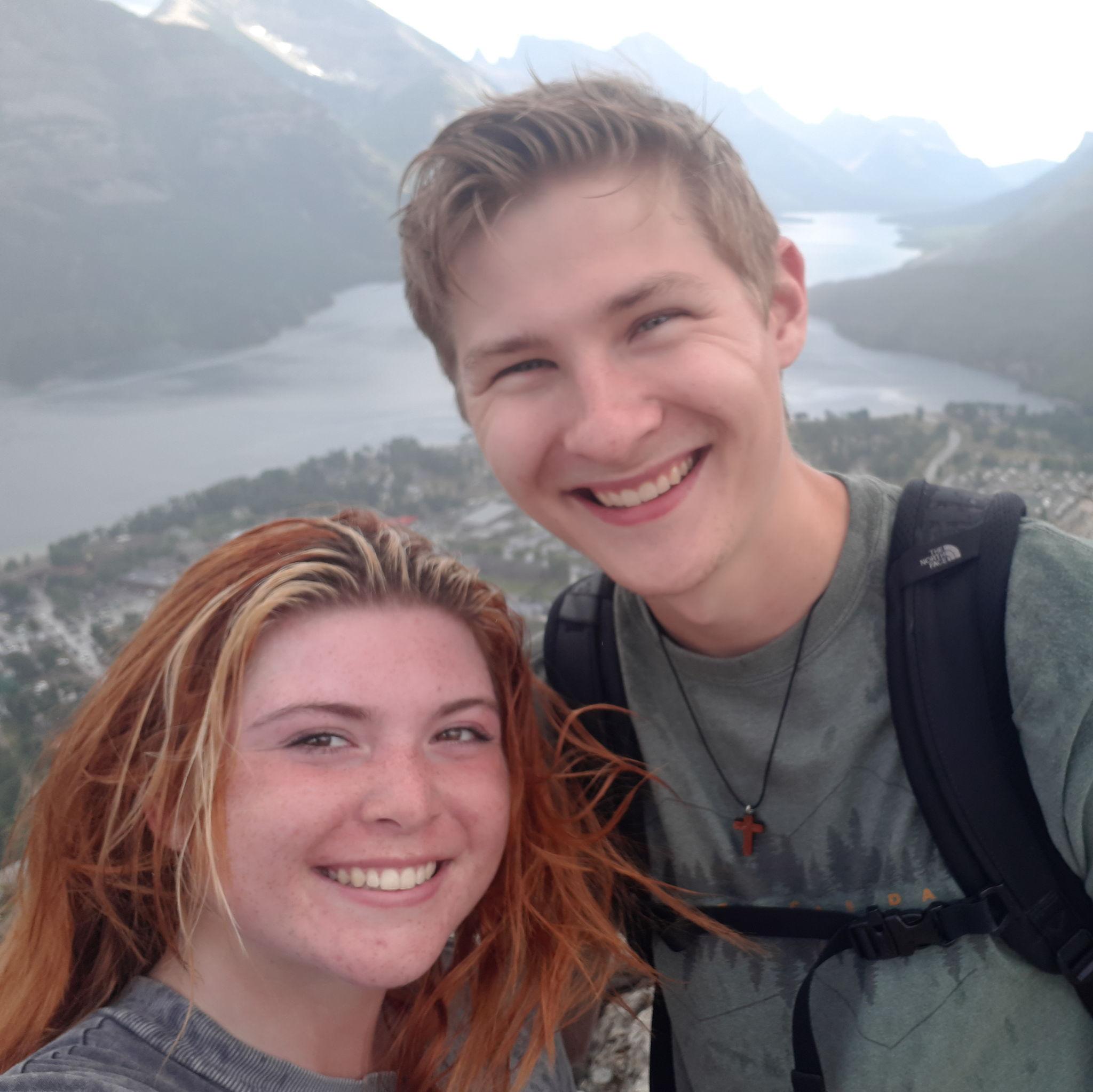 Aug 2022 - Rainy hike up Bear's Hump in Waterton National Park!