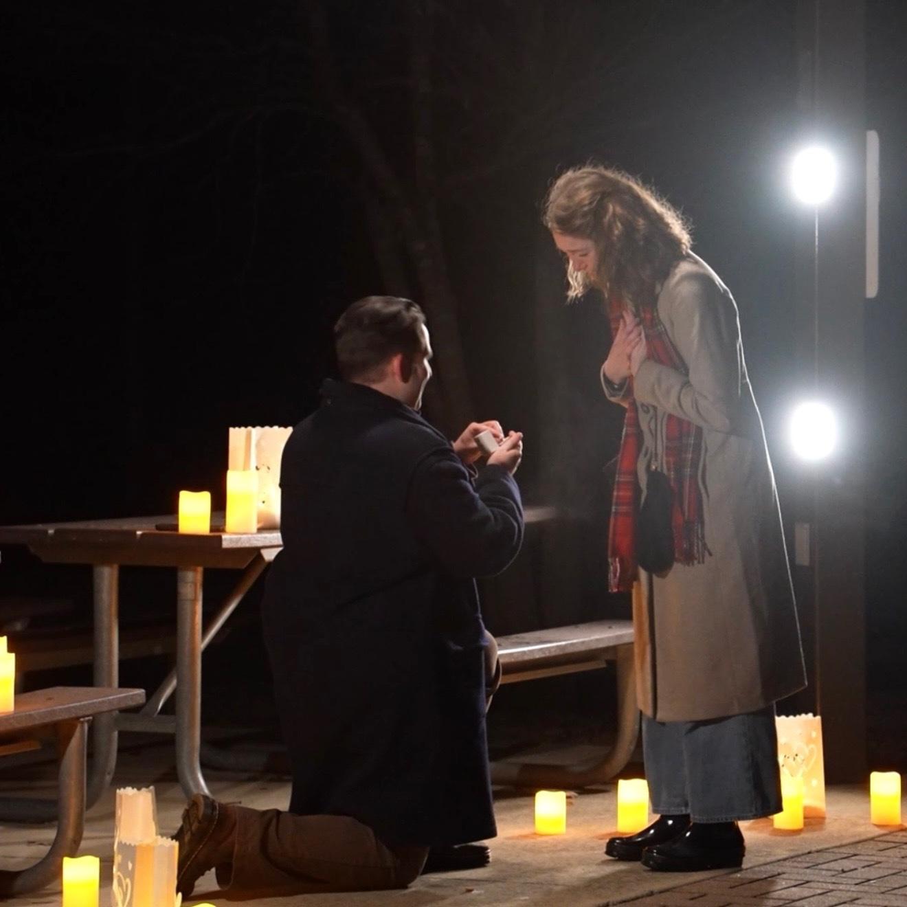 December 2025. We are engaged! The Lord is so good to us!
