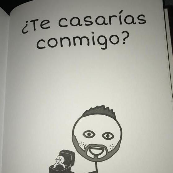 Rob’s proposal- He wrote a book about us!