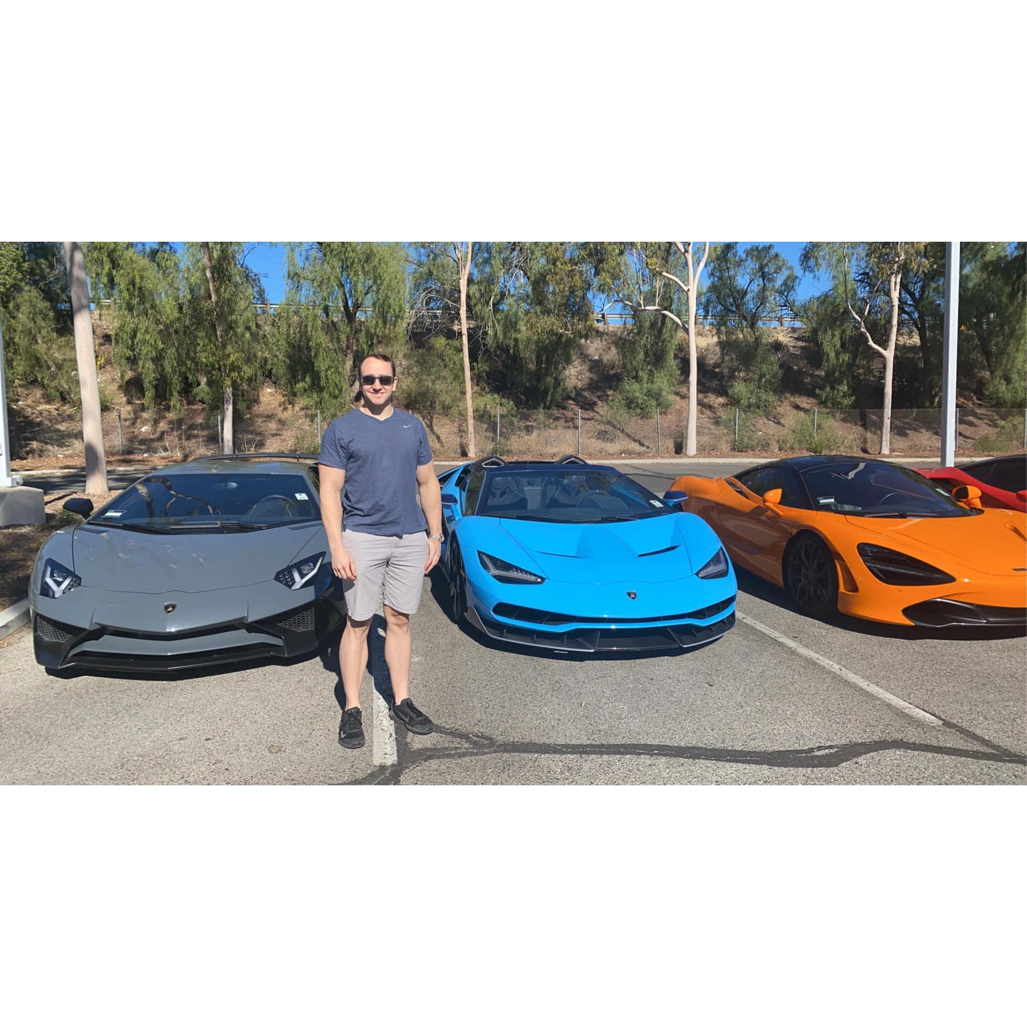 We got breakfast in Simi and saw some amazing cars.