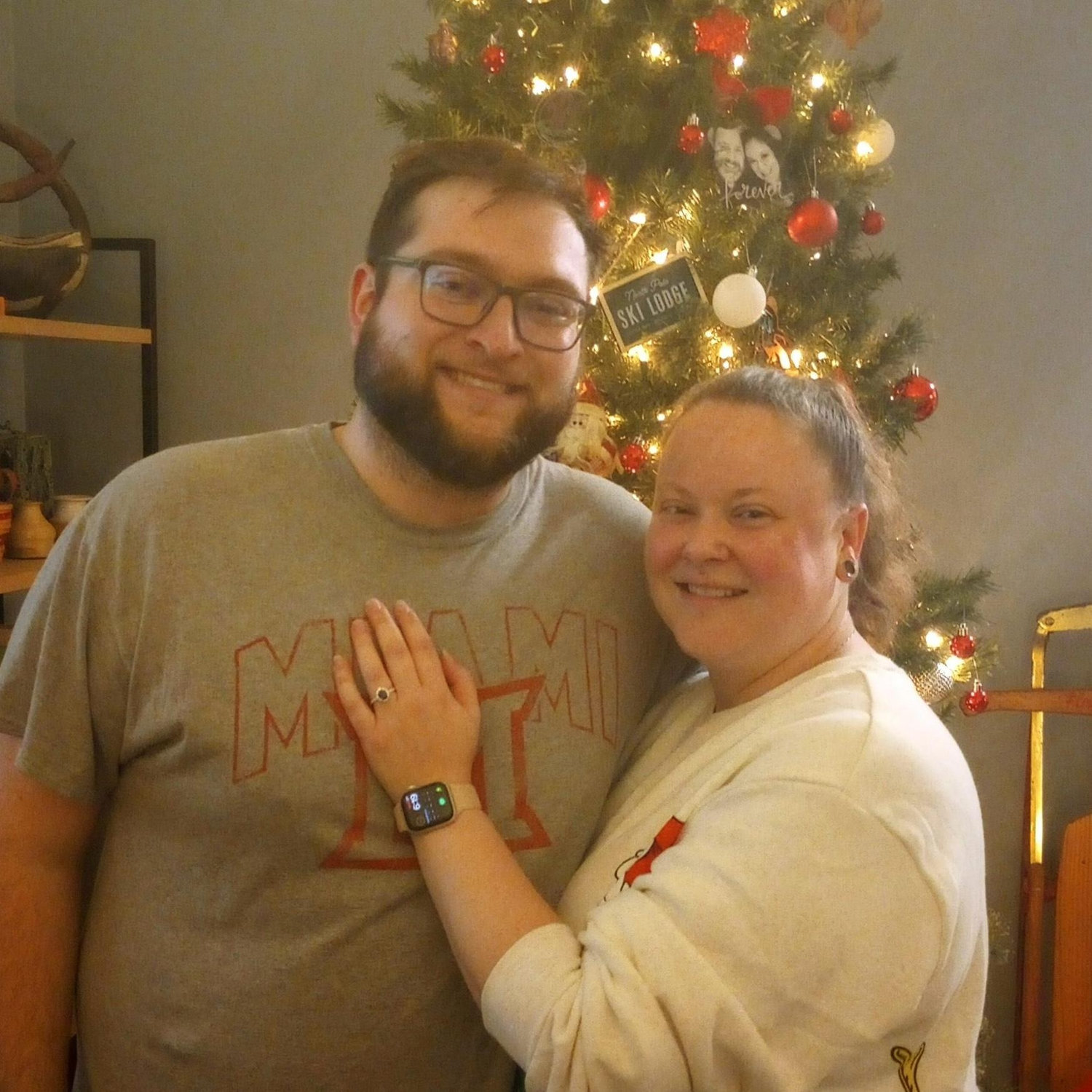 This was "Thanksgiving eve" and the night that Michael asked me to marry him :)