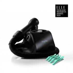 RevAir - Reverse-Air Hair Dryer with Hair Clips - Black
