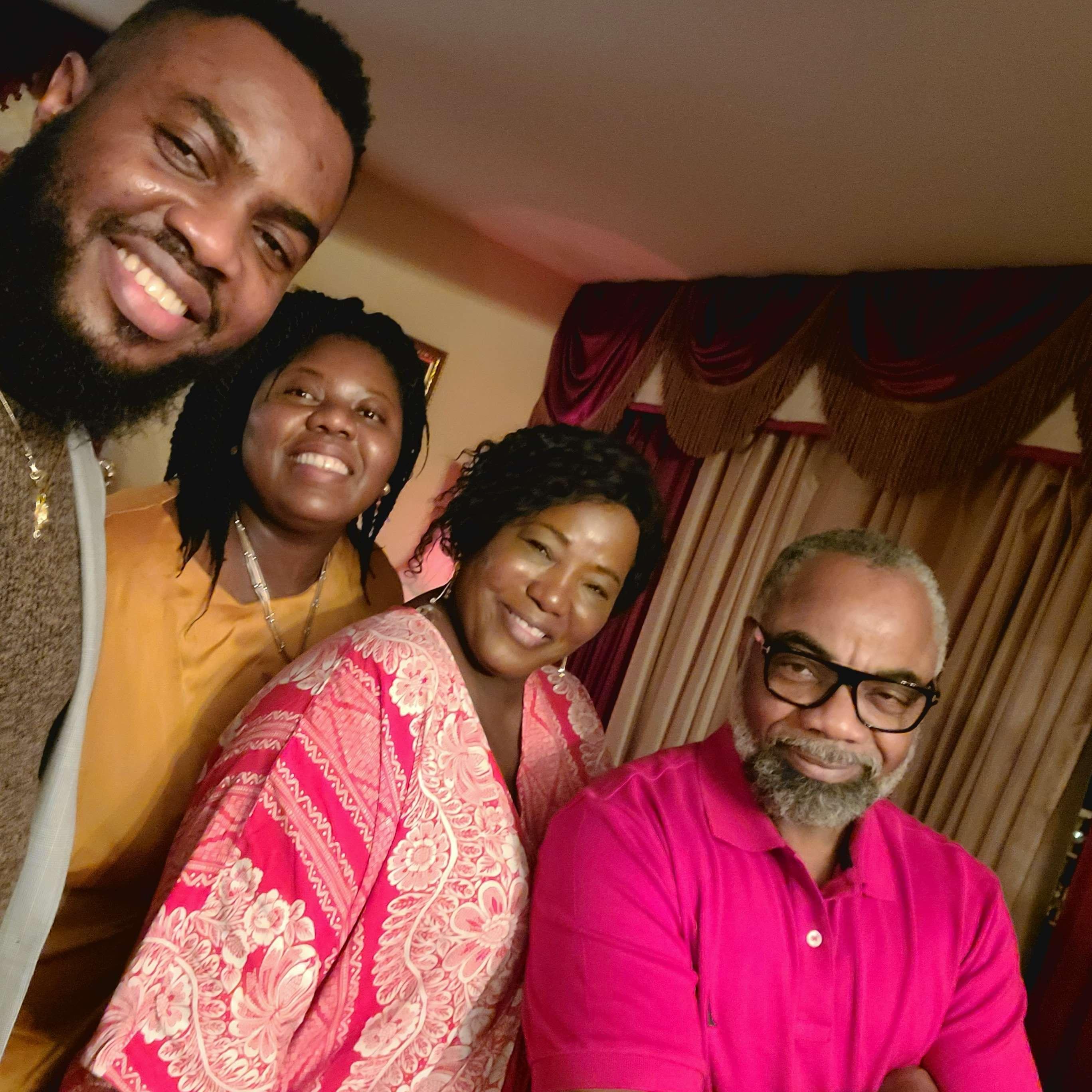 Hanging out with Pastor Harriet Bedell, Suzy's God mom