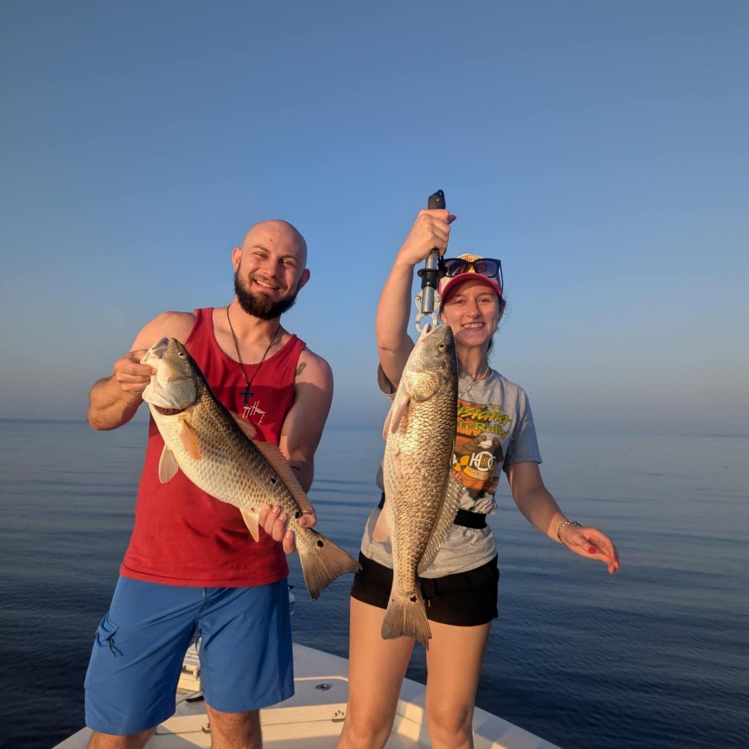 Charter fishing in Louisiana🎣