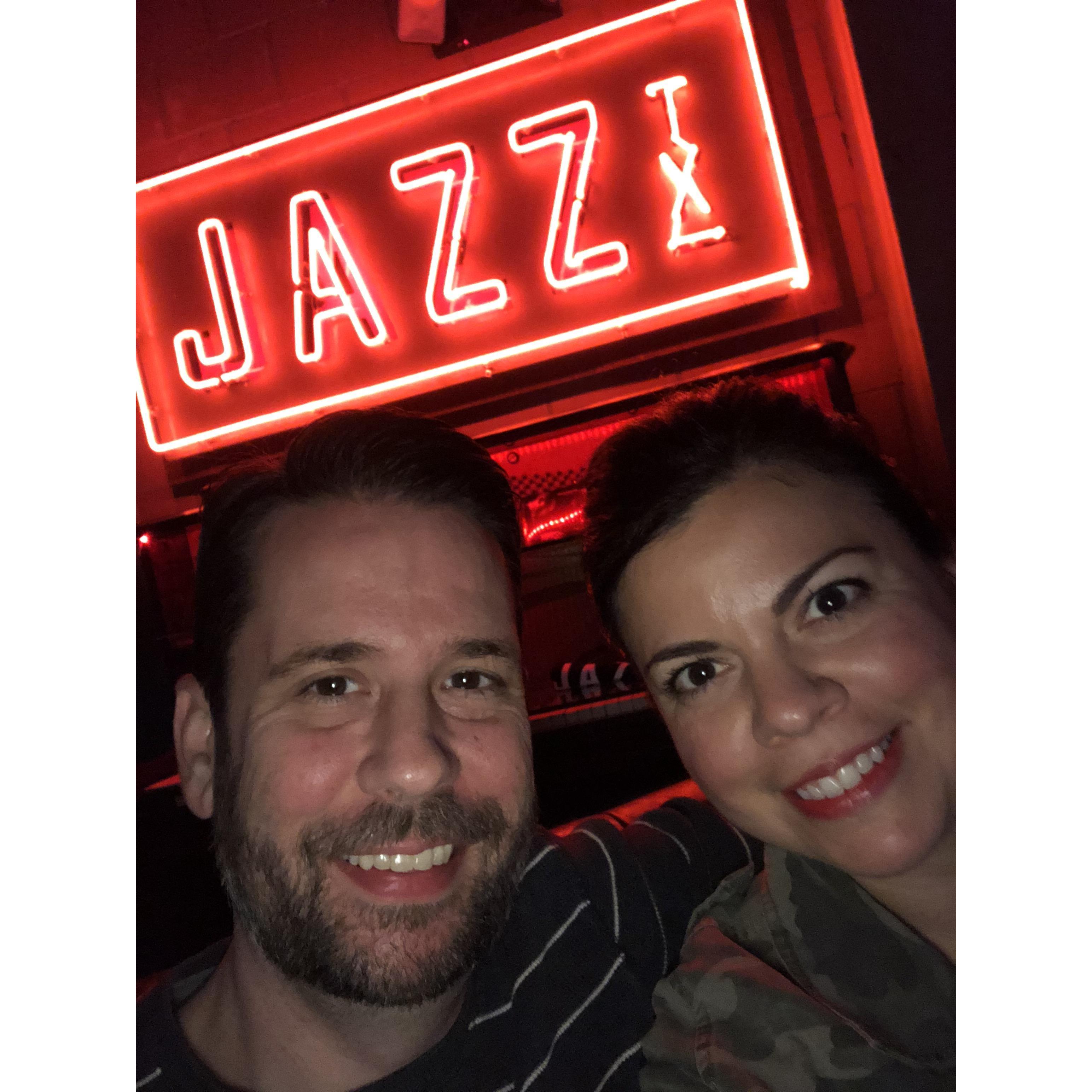NOLA jazz night at the Pearl...making this Cajun feel comfortable in taco city!