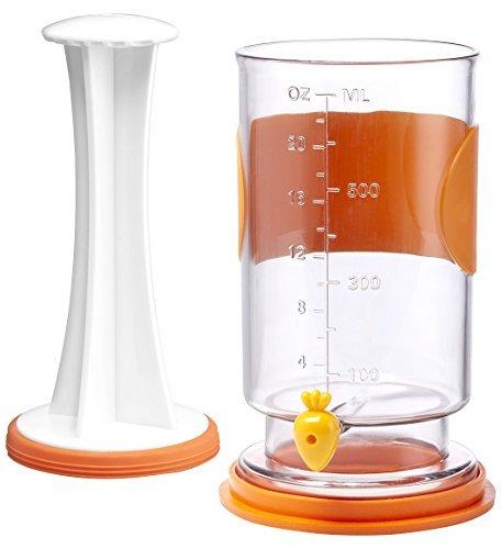 Squooshi Filling Station Universal Pouch Filling Station for semi-Solid Food for Babies and Toddlers, Dishwasher Safe and BPA Free for Homemade Baby Food
