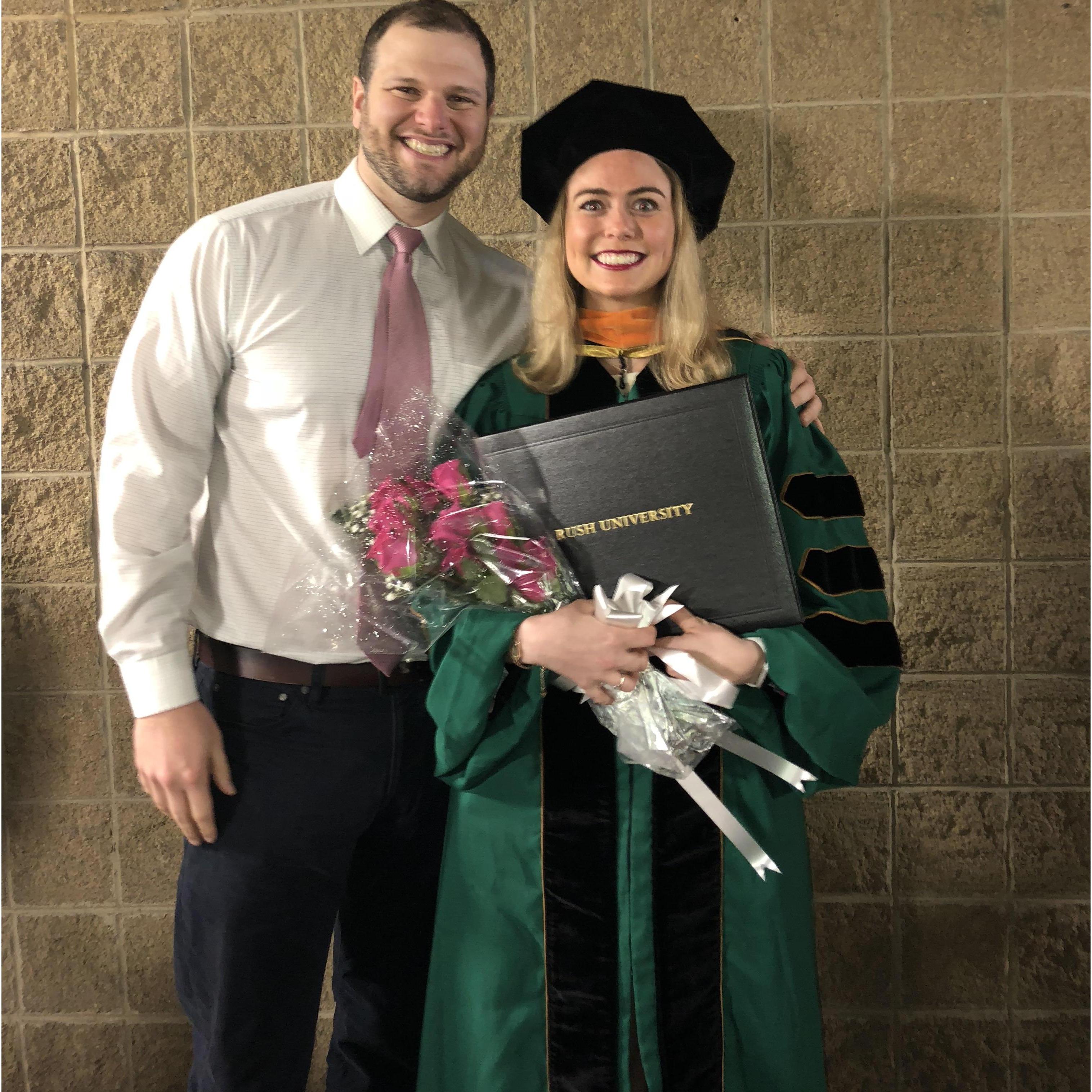 Jackie's graduation! Doctorate of Nursing Practice