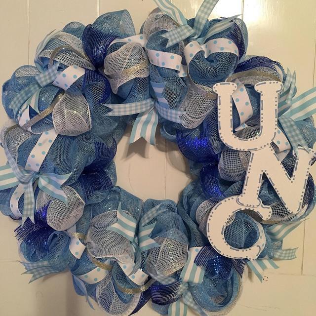 UNC Wreath