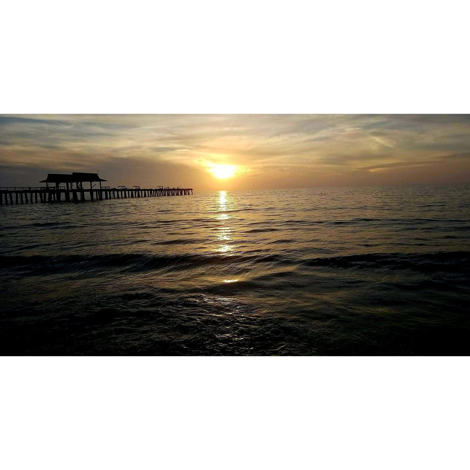 Watching the sunrise in the Florida Keys❤️❤️