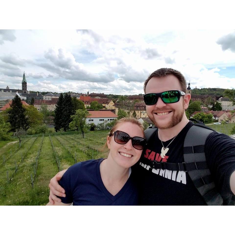 As a couple Theresa and Aleksander share a love of adventure and travel! After he passed the bar and she graduated vet school they headed to Europe! Germany, 2017
