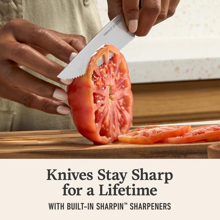 Calphalon, Premier 7-Piece Knife Set with SharpIN EdgeTech | Zola