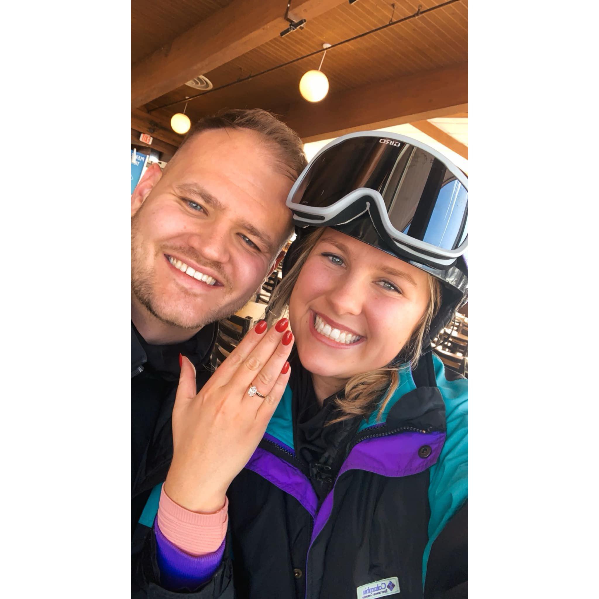 We are engaged!! - Proposal day!