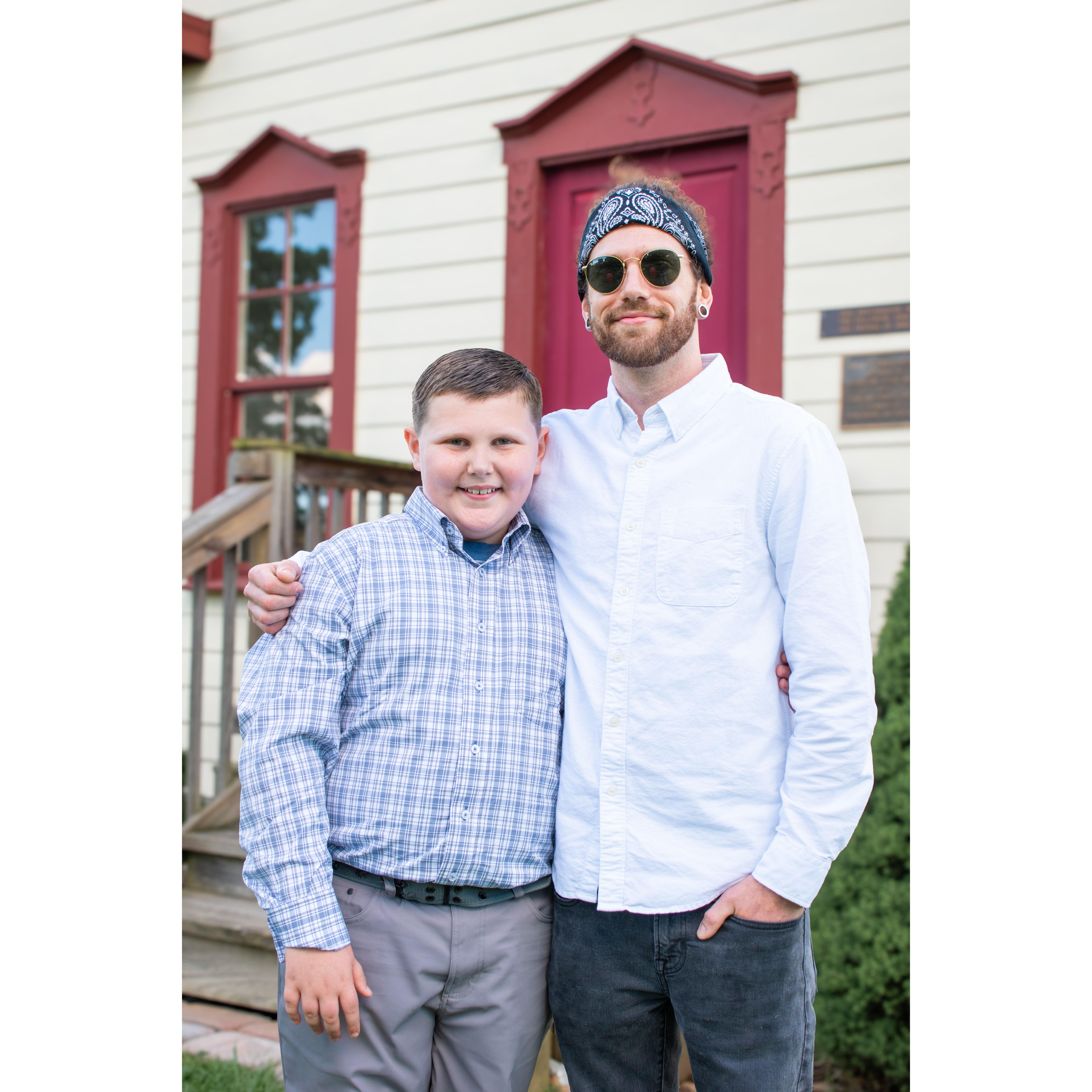 Father and son