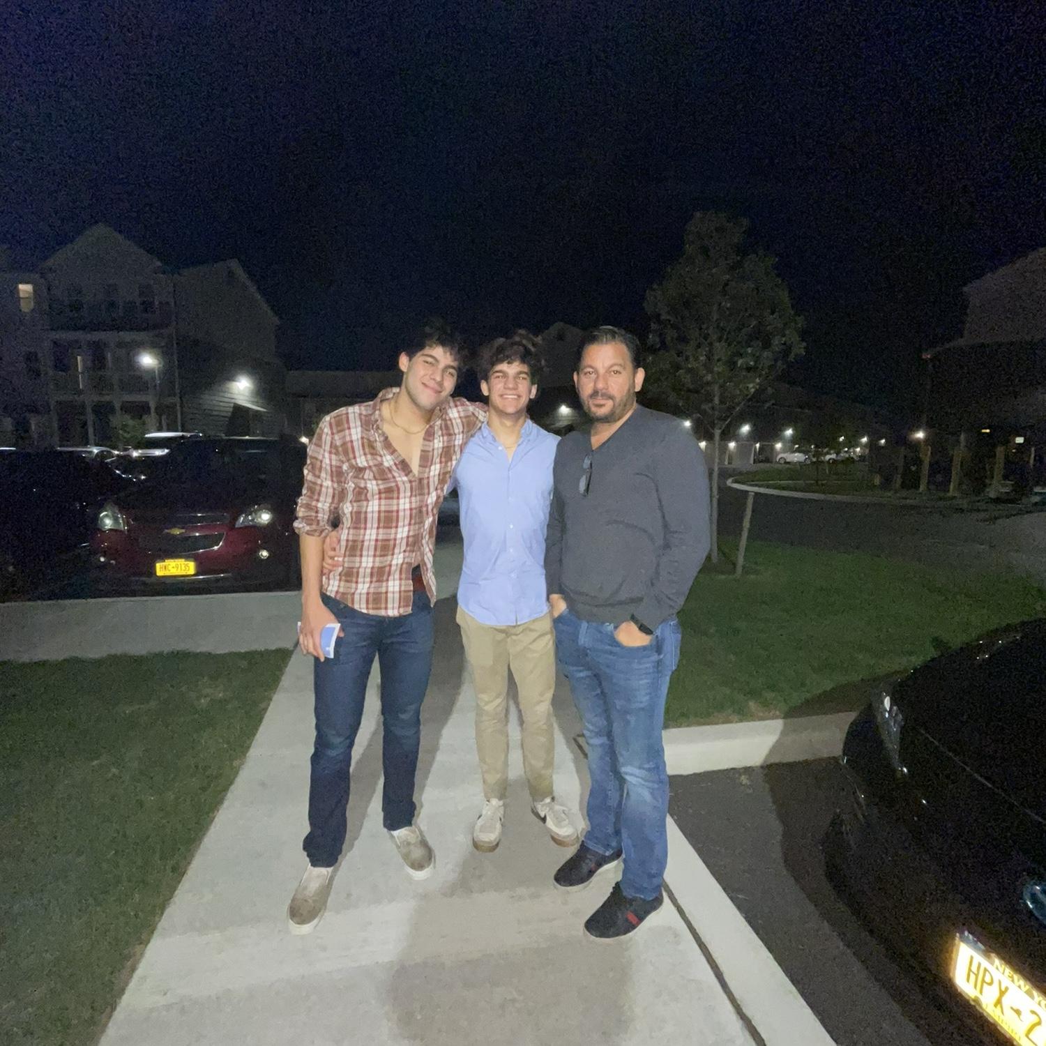 Nicko's boys Jack & Harry