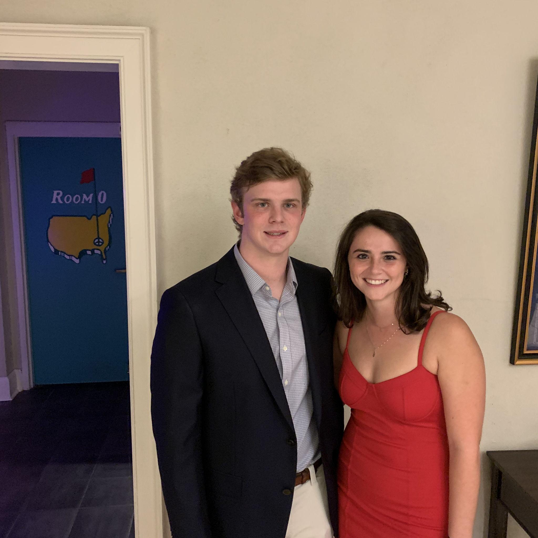 Our first ever picture (and date!) - Pike wine night - October 2020