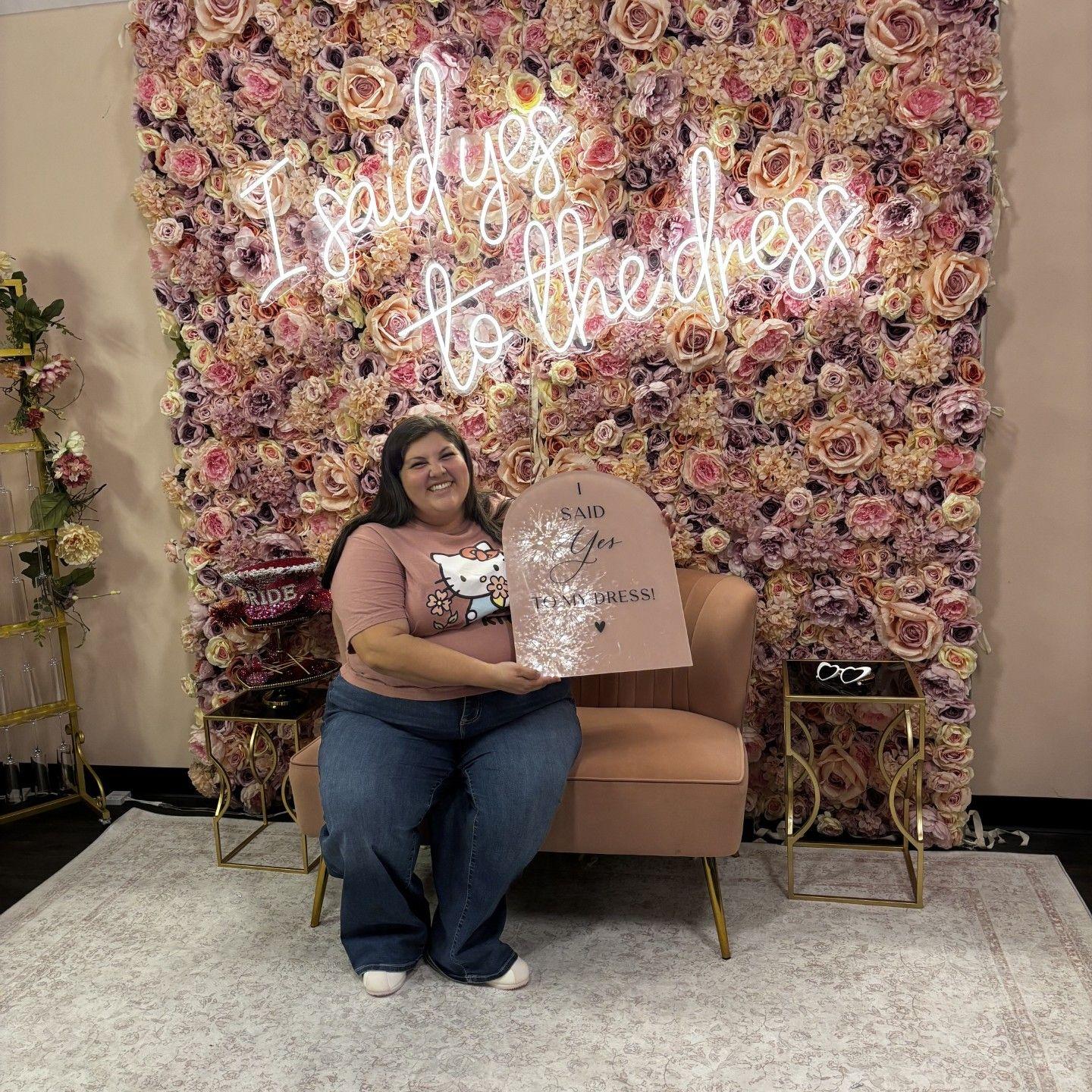 I said "Yes" to the dress!
