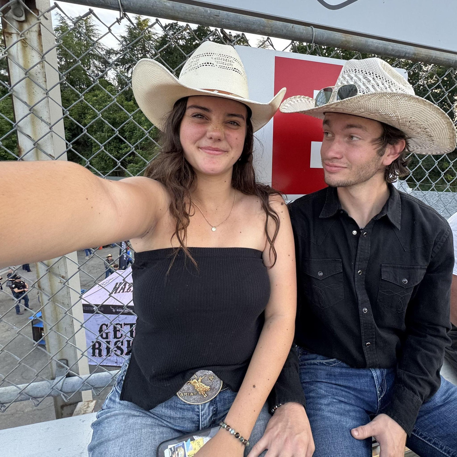 One of many rodeos we shared together!