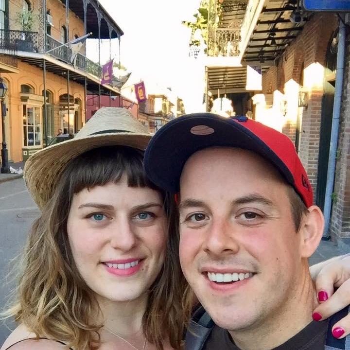 Enjoying New Orleans for Kyle's 30th birthday, October 2016