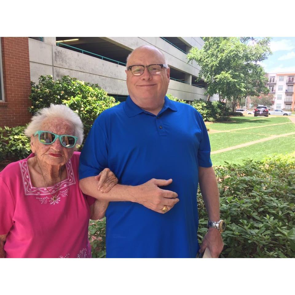 "O" (the coolest Grandma ever, in all existence) & Uncle Mark