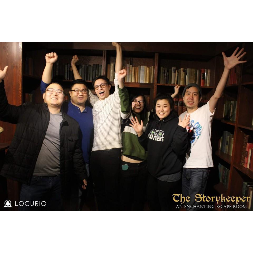 January 2019: 2nd annual escape room for Josh's birthday with our community group