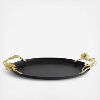 Dahlia Oval Tray