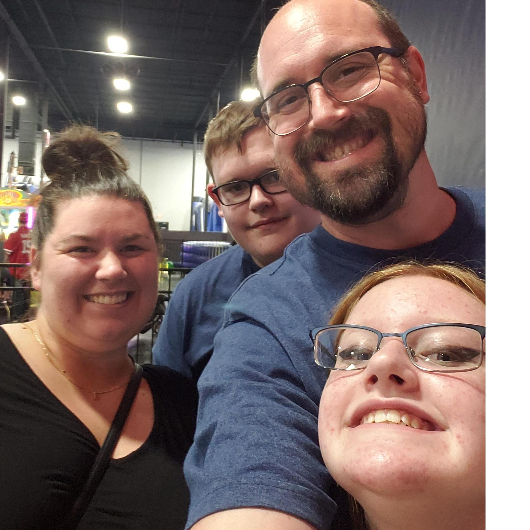 Family fun game night at Scene 75