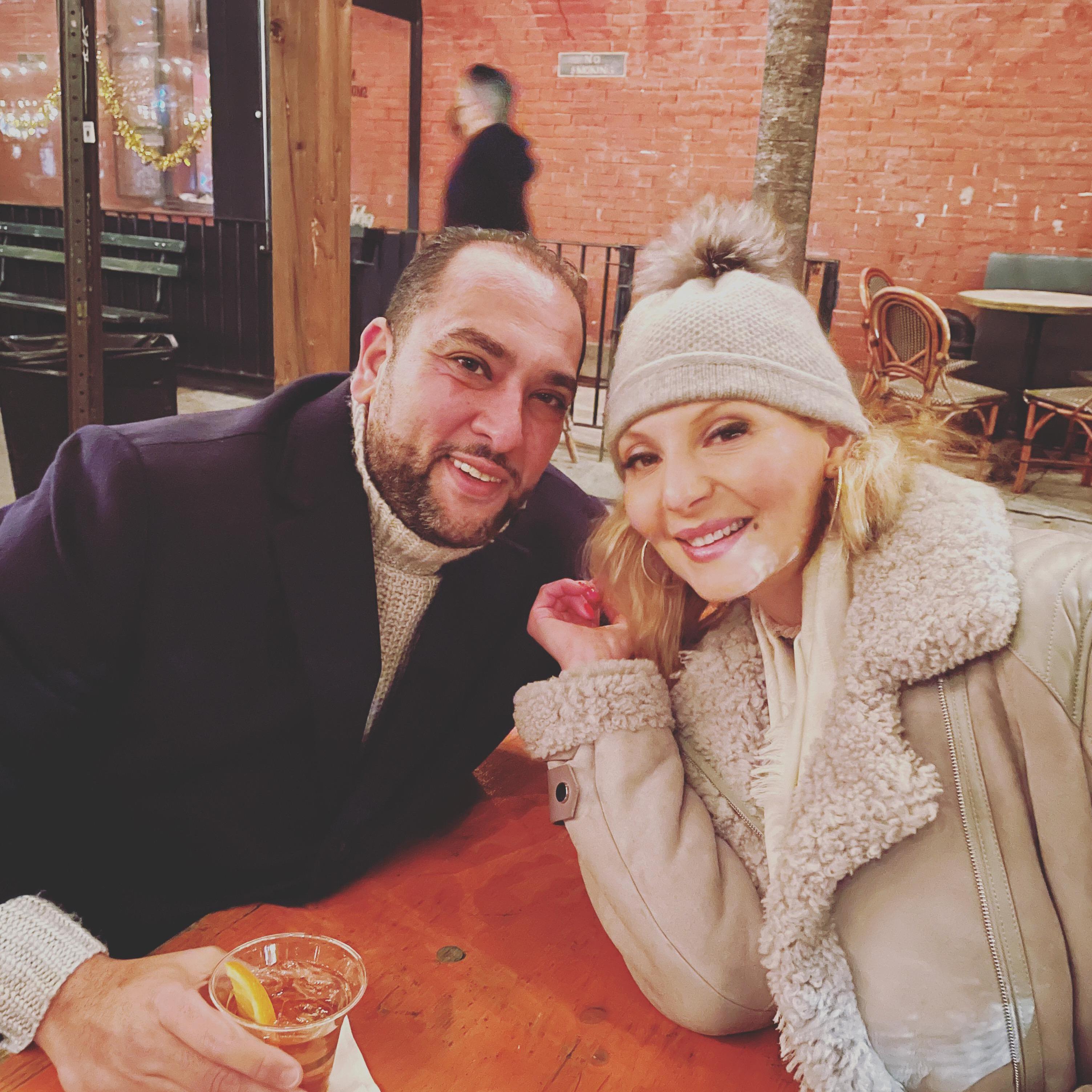 Our first NYE as an engaged couple plus 8 months of quarantine and still smiling :)