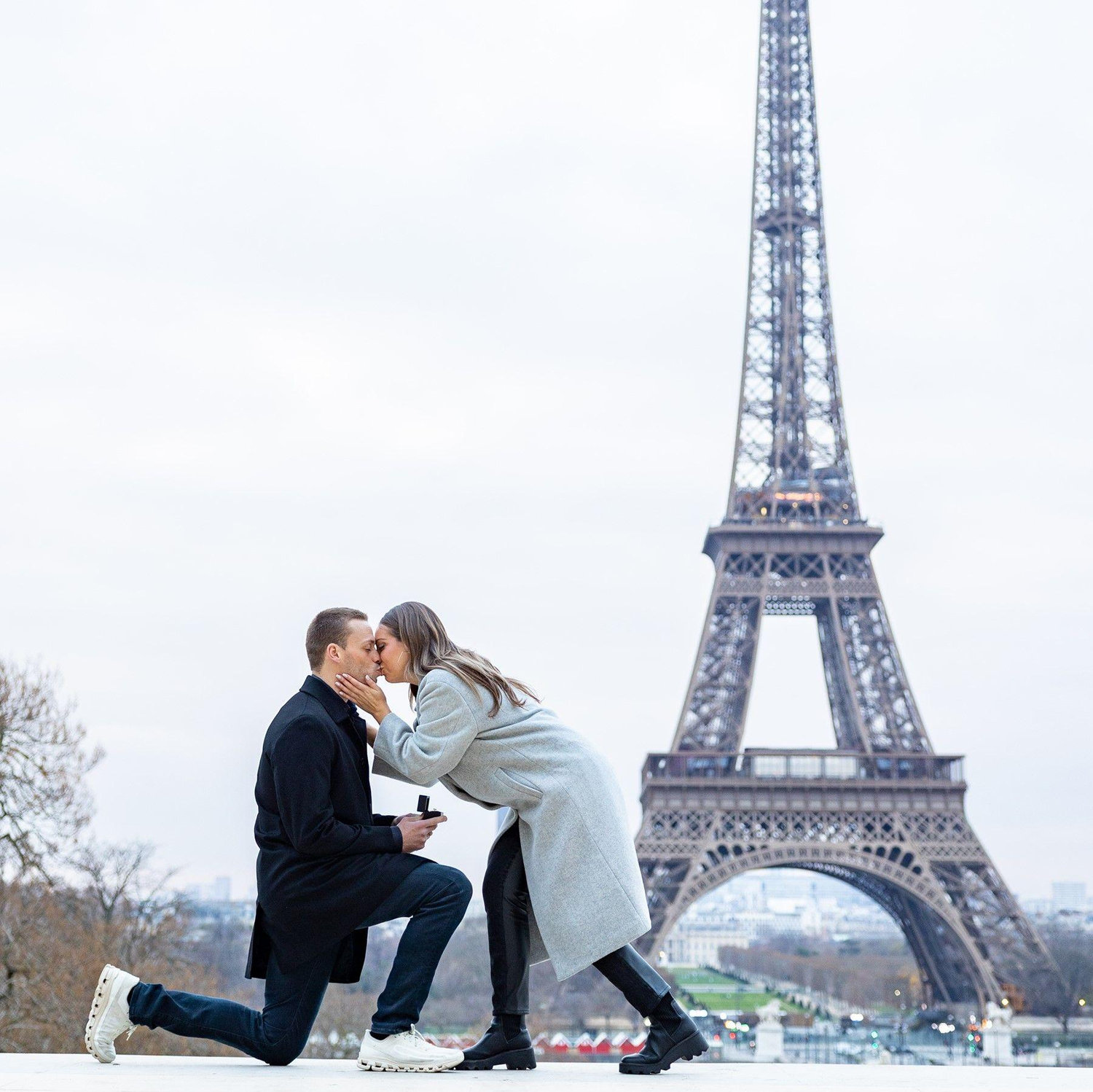 she said 'oui' !!!