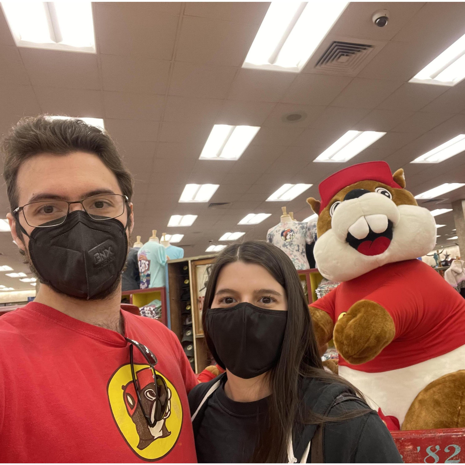 Buc-ee's at the end of our road trip moving to Texas! - January 2022