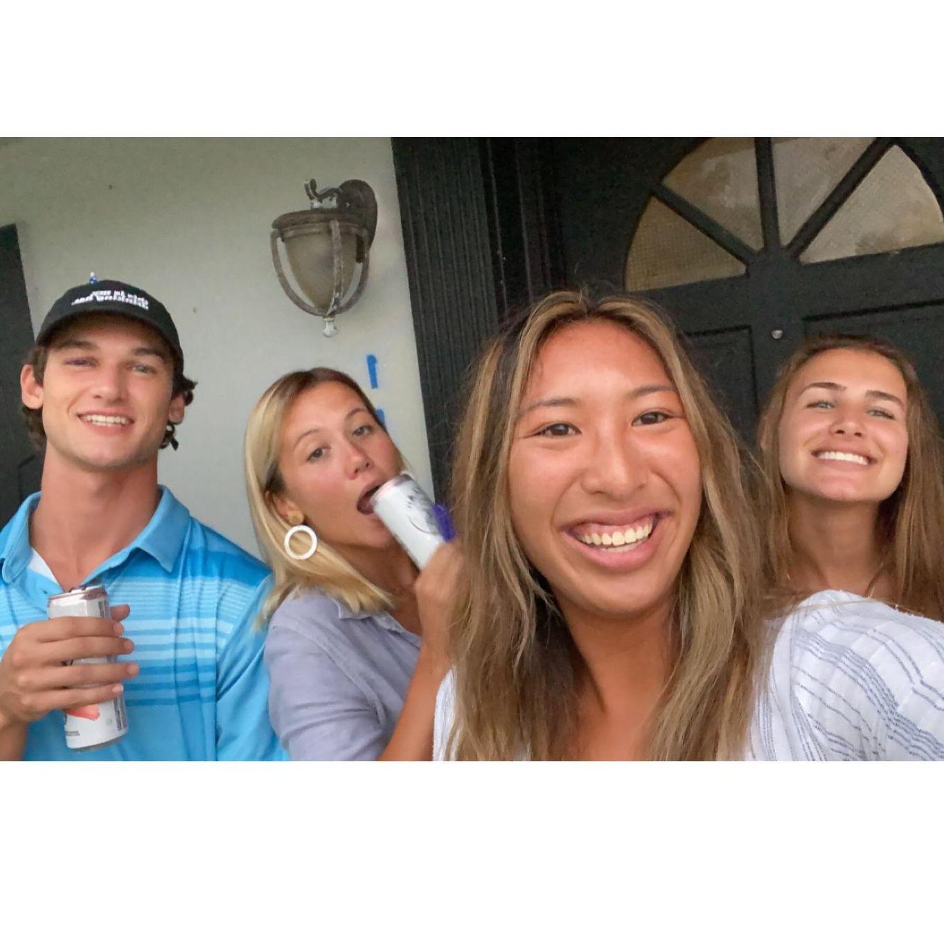 Sean, Dana, Loan, and Kaytie - July 4th, 2020