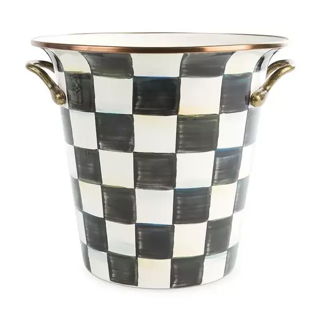 Courtly Check Enamel Wine Cooler