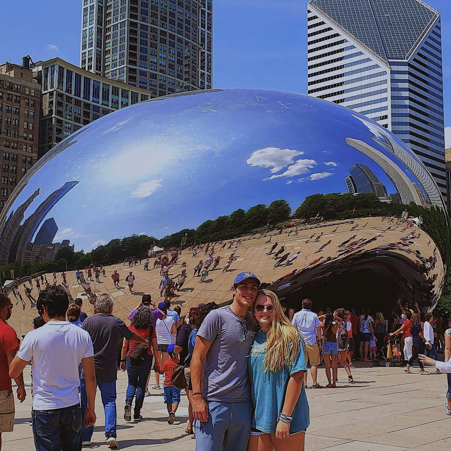 08/04/2018- Jeremy's first trip to Chicago, IL to visit Sam's family.