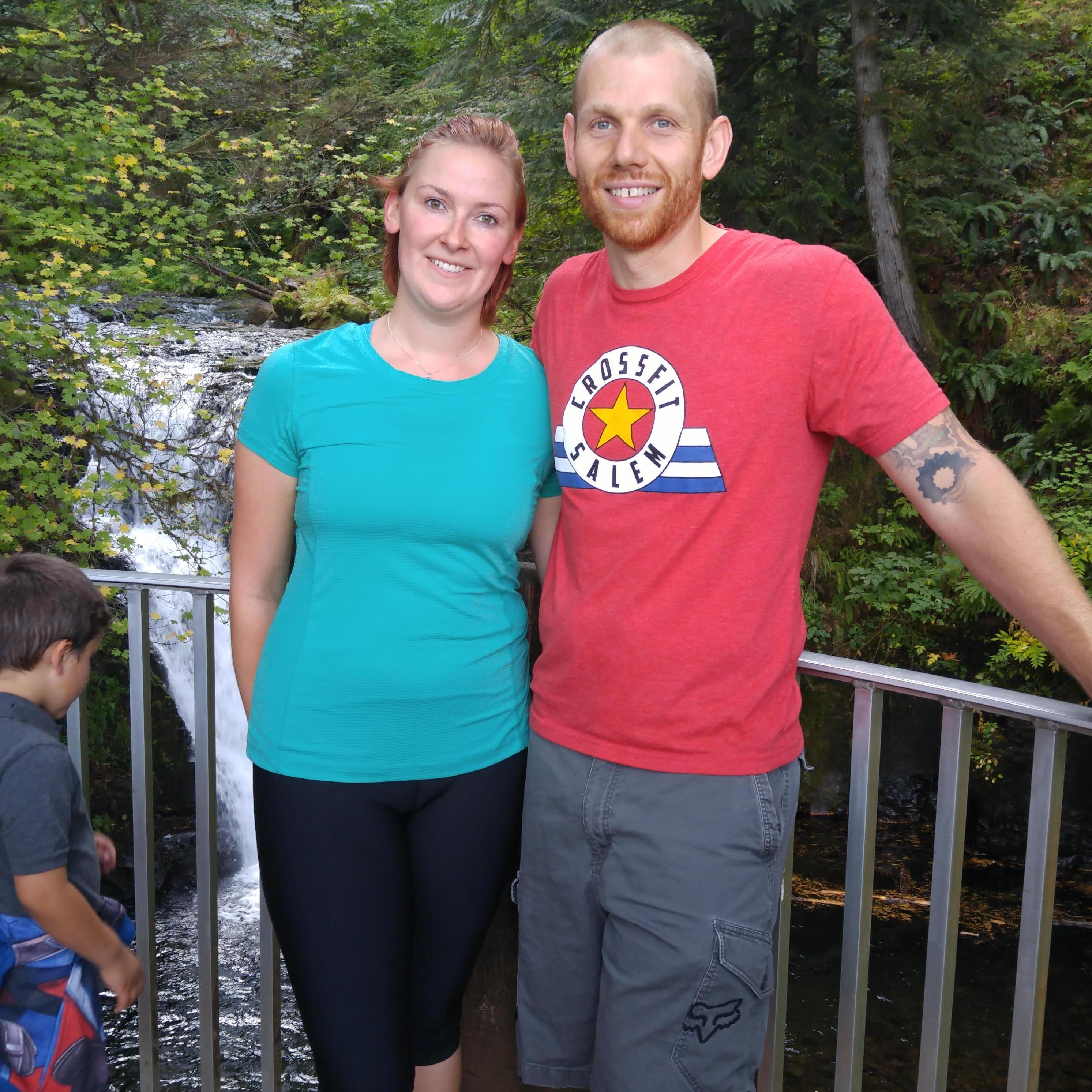 That time we hiked to the top of Multnomah Falls