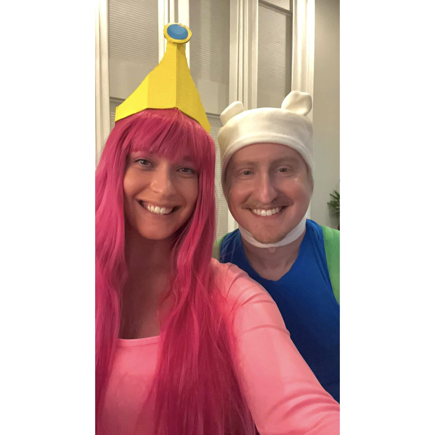 We dressed up as characters from the Adventure Zone for Halloween!