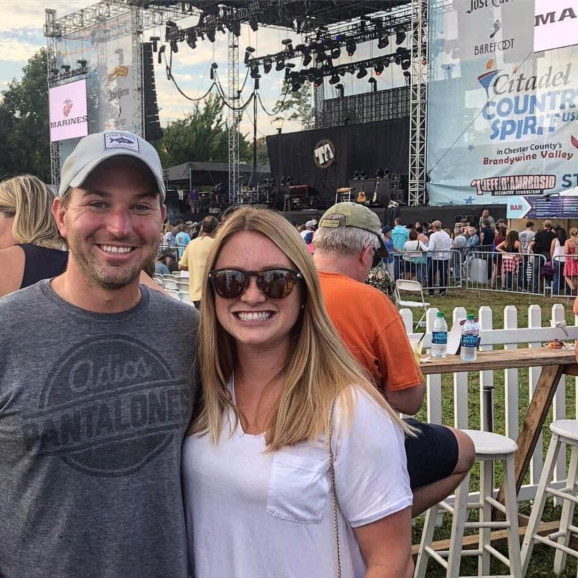 Bri must love this man a lot to tolerate 3 days of country music.