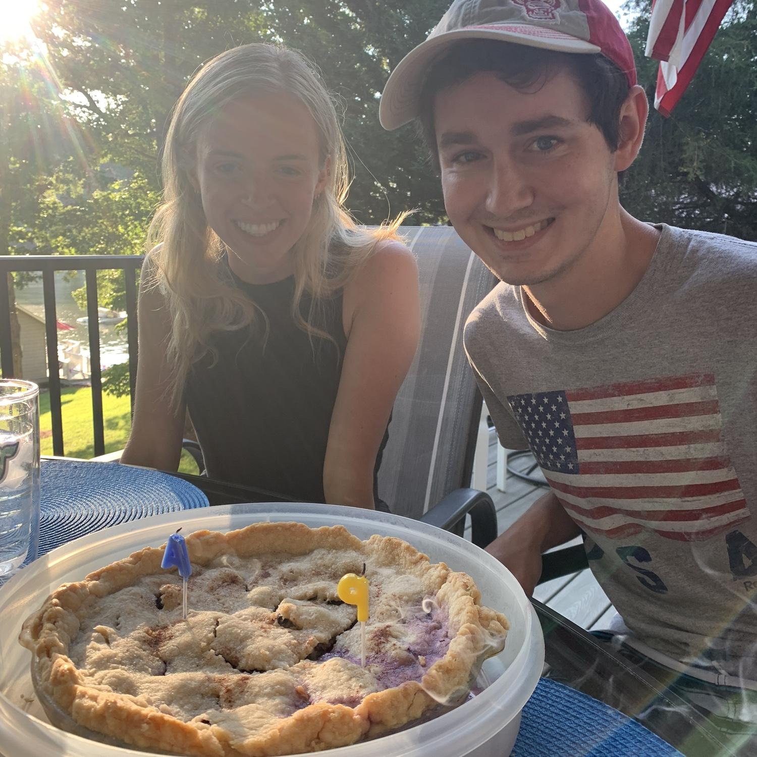 Bday pie