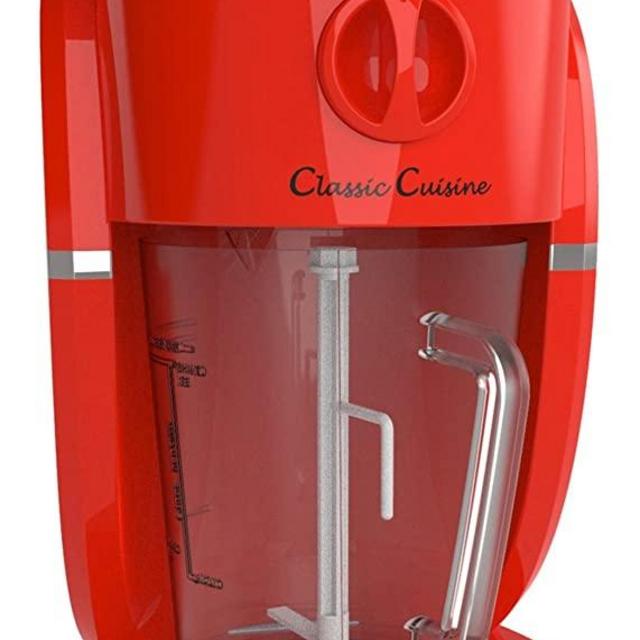 Frozen Drink Maker, Mixer and Ice Crusher Machine for Margaritas, Pina Coladas, Daiquiris, Shaved Ice Treats or Slushy Desserts by Classic Cuisine