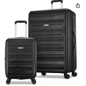 American Tourister Westridge Hardshell Luggage Set - 2 Piece Set - 20/28 Black