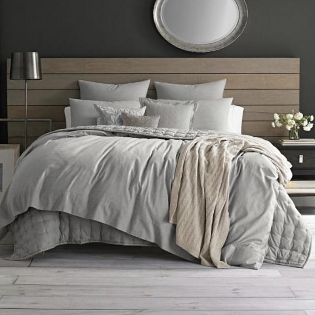 Wamsutta® Vintage Cotton Cashmere Coverlet King in Grey