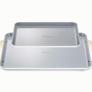 Baking Sheet Duo | Non-Toxic Ceramic Coating - color: iconics white/gold
