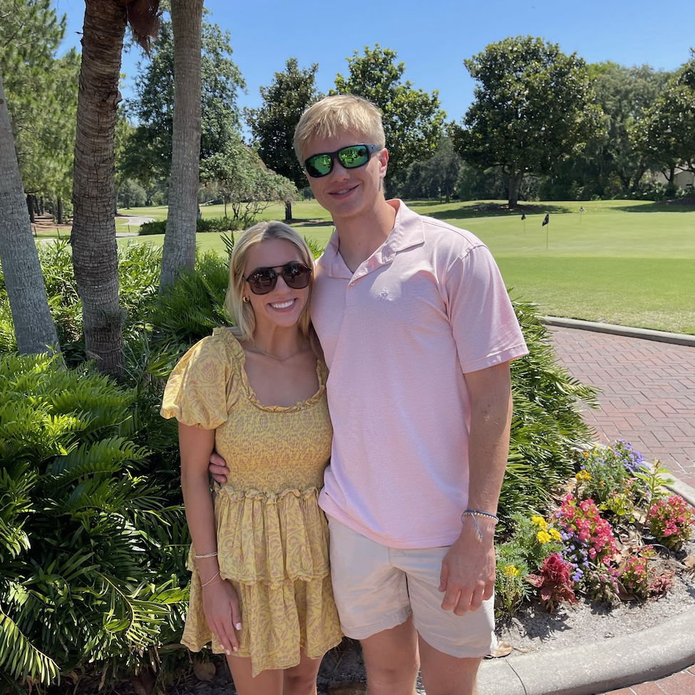 Visiting Cole's grandparents in Tampa!