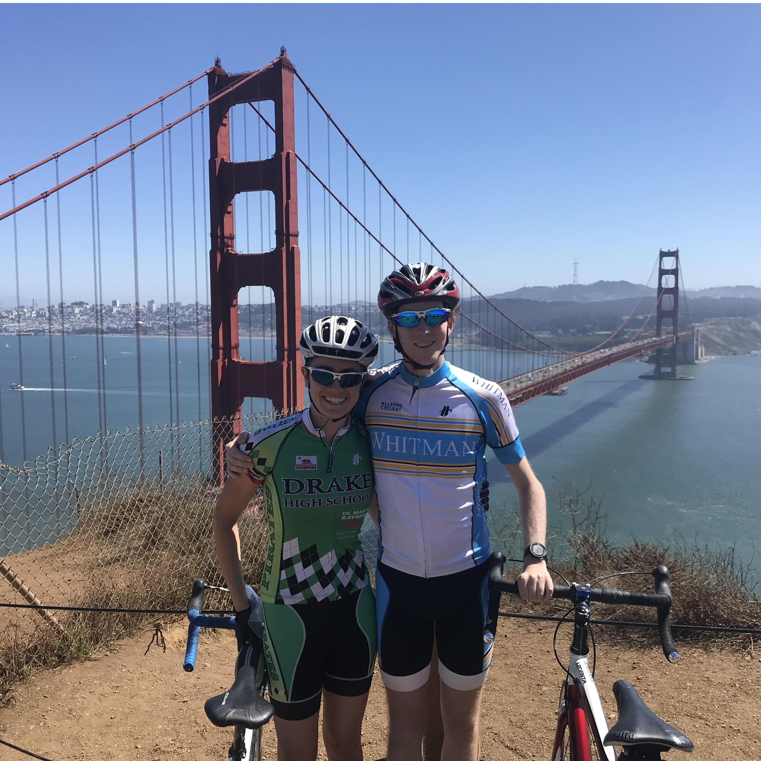 Biking from Fairfax to Golden Gate and back