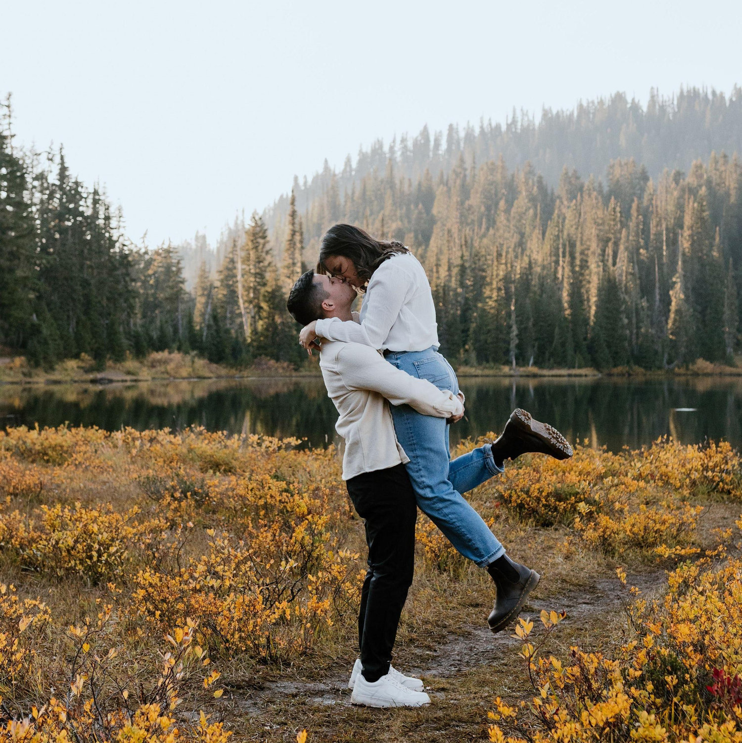 Our other engagement session in Washington