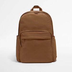 Large Featherlight Backpack in Amaro Brown