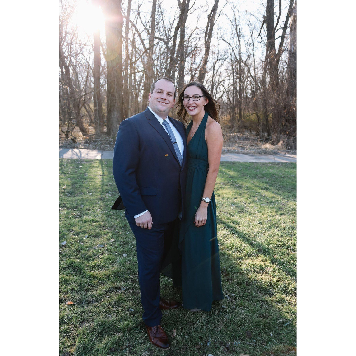 Occasionally we clean up nicely.