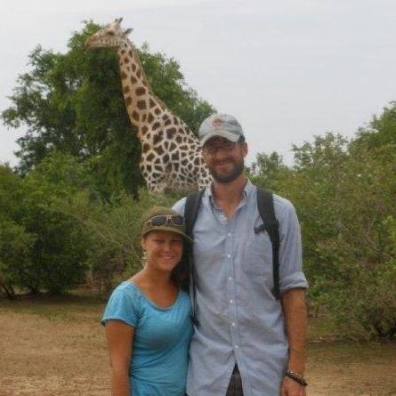 At the Giraffe Park 2009 (photo cred. Debi)