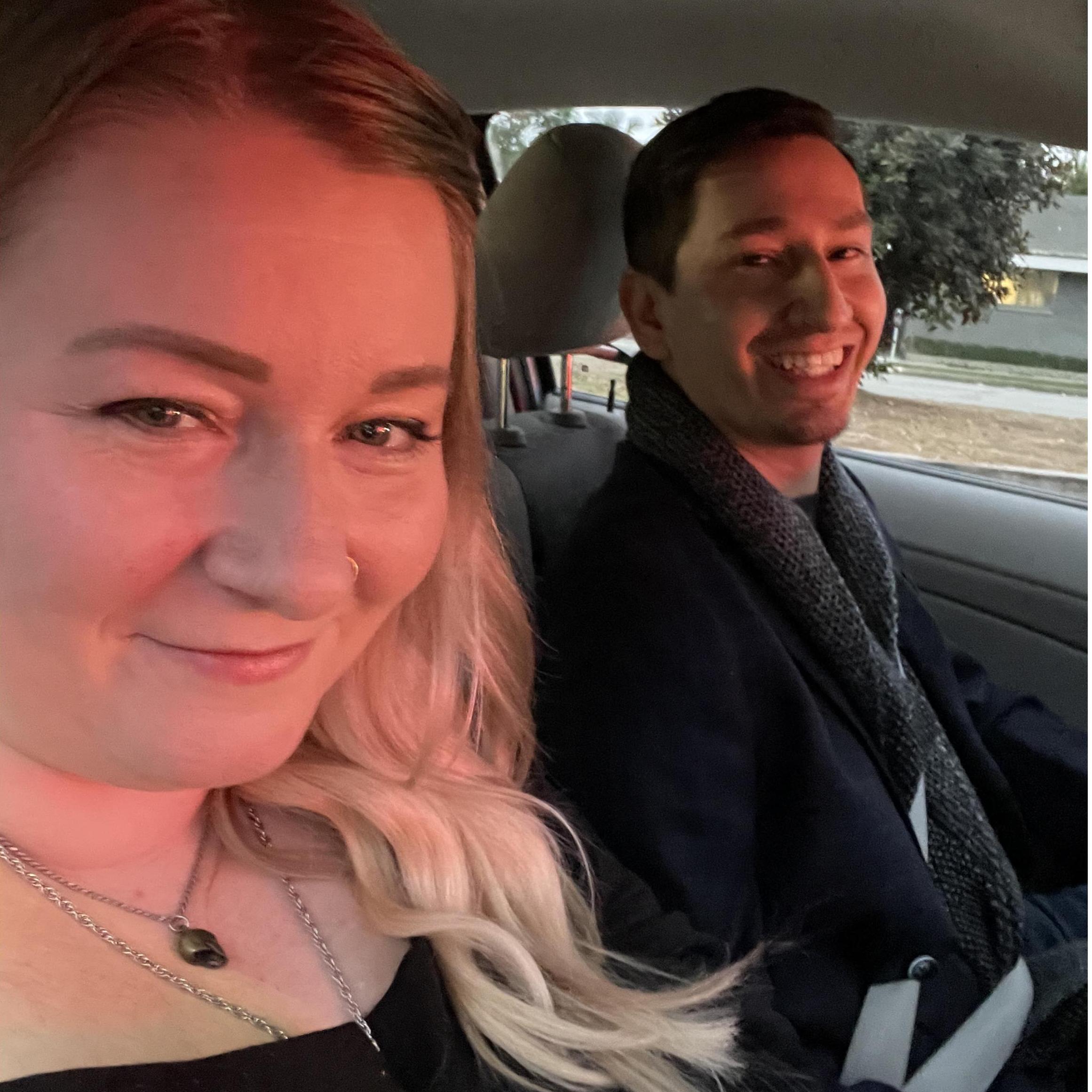 Date night out to West Hollywood - we had a fancy meal, watched a movie on the rooftop under the stars, then went home and put on our sweats - looking fancy is exhausting.